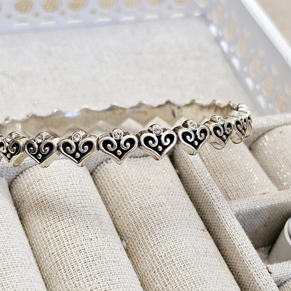 Brighton Acazar Heart Bangle Bracelet - Picture 4 of 16